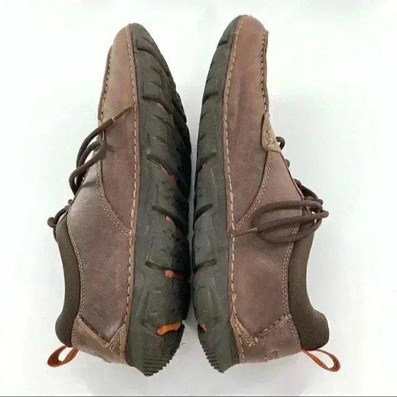 Rockport mens Oxfords size 10 44 brown leather lace up outdoors walking gorpcore main image 12